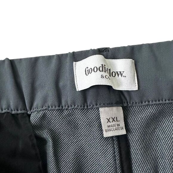 Goodfellow Gray Relax Quick Dry Tech Trouser Men's Pants Size XXL NWT | 33-15-2 - Picture 4 of 7